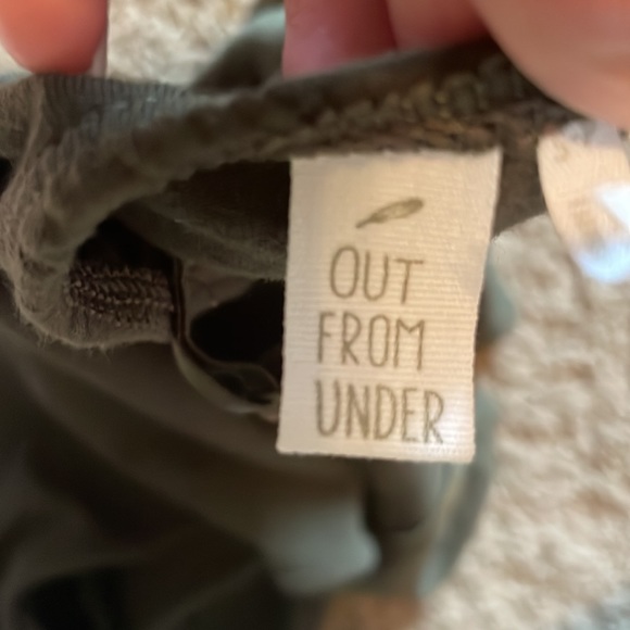 Urban Outfitters-Out from Under-Olive Green Bodysuit - Picture 6 of 6